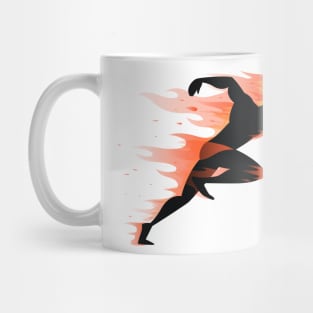 Runner Fire Mug